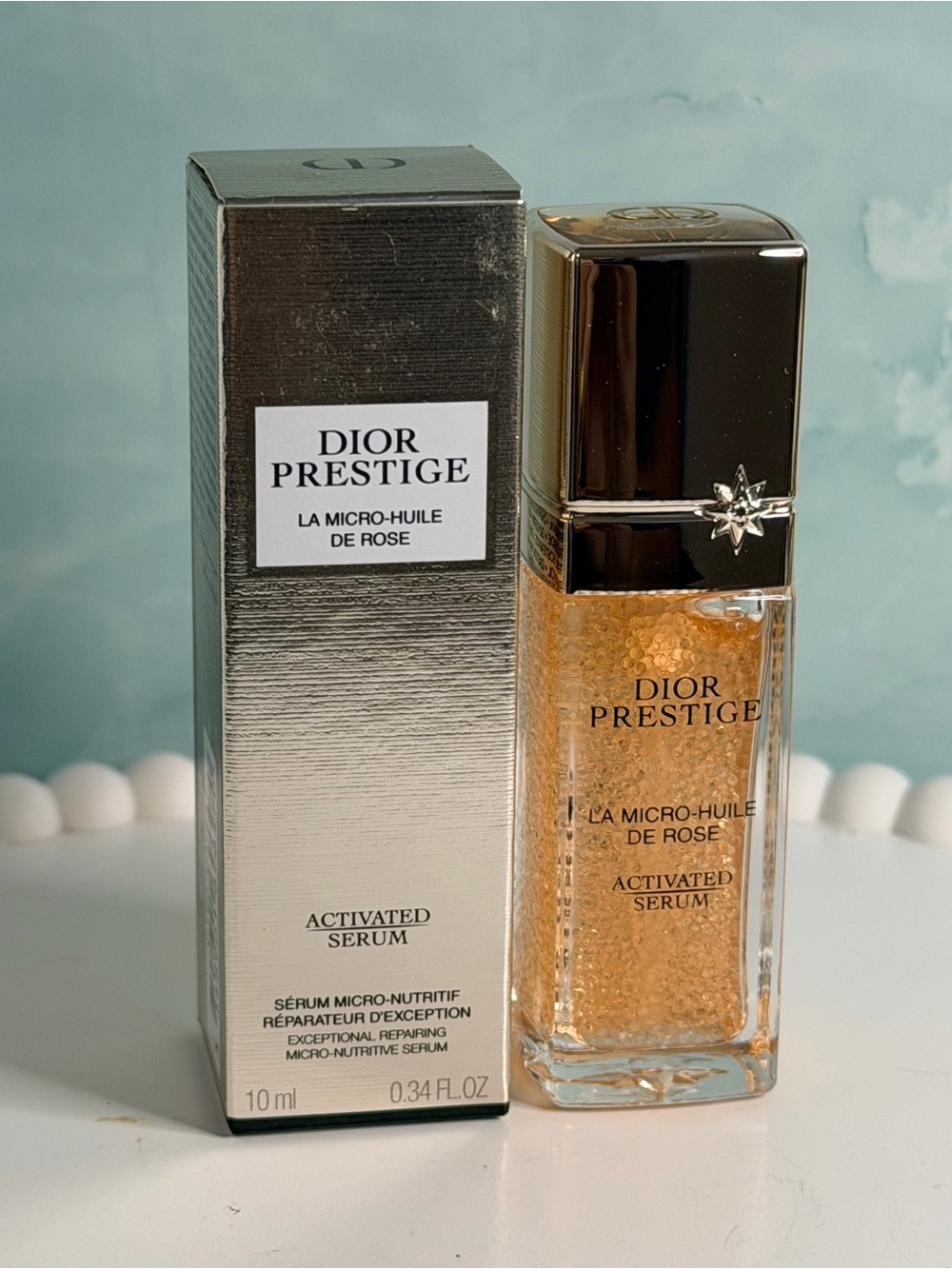 Dior Prestige La Micro-Huile De Rose Advanced Serum 10ml / 0.34 fl.oz MSRP $133